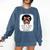 Just a Girl Who Loves Books Messy Bun Black Women Reading Comfort Colors Sweatshirt Blue Jean Just a Girl Who Loves Books Messy Bun Black Women Reading Comfort Colors Sweatshirt Blue Jean