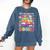 Just A Girl Who Loves Books Reading Library Comfort Colors Sweatshirt Blue Jean Just A Girl Who Loves Books Reading Library Comfort Colors Sweatshirt Blue Jean