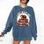 I Just Really Like Turtles And Books OK Turtle Reading Comfort Colors Sweatshirt Blue Jean