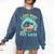 I Just Want To Read Books And Pet Cats Cat Book Lovers Comfort Colors Sweatshirt Blue Jean