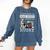 I Just Want To Read Books And Pet My Husky Dog Comfort Colors Sweatshirt Blue Jean