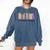 If You Know You Know 6 7 Reading Books Lovers Comfort Colors Sweatshirt Blue Jean