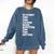 Do You Know The Muffin Man DYKTMM Nostalgia Quote Comfort Colors Sweatshirt Blue Jean