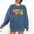 Librarian Let's All Go To The Library Cute Groovy Book Lover Comfort Colors Sweatshirt Blue Jean Librarian Let's All Go To The Library Cute Groovy Book Lover Comfort Colors Sweatshirt Blue Jean