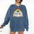 Libraries Are For Everyone Book LGBTQ Ally Gay Pride Month Comfort Colors Sweatshirt Blue Jean