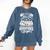 Library Where The Adventures Begin Librarian Book Readers Comfort Colors Sweatshirt Blue Jean
