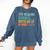 Library Advocacy Try Reading Books Instead Of Banning Them Comfort Colors Sweatshirt Blue Jean