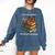 Life Is Better With Butterflies And Books Cute Butterfly Comfort Colors Sweatshirt Blue Jean