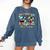 Most Likely To Read Books All Summer Book Lovers Comfort Colors Sweatshirt Blue Jean