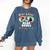 Most Likely To Read Books All Summer Teacher Student Comfort Colors Sweatshirt Blue Jean