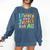 Literacy And Justice For All Protect Banned Books Library Comfort Colors Sweatshirt Blue Jean