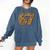 Literary 67 Bookshelf Six Seven Reading Meme Comfort Colors Sweatshirt Blue Jean