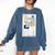 Little Miss Muffet Reading a Picture Book Comfort Colors Sweatshirt Blue Jean Little Miss Muffet Reading a Picture Book Comfort Colors Sweatshirt Blue Jean