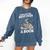 I Look Better Bent Over A Book Book Lover Comfort Colors Sweatshirt Blue Jean