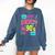 I Love The 90'S 90s Nostalgia Comfort Colors Sweatshirt Blue Jean