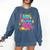 I Love The 90'S 90s Nostalgia Comfort Colors Sweatshirt Blue Jean I Love The 90'S 90s Nostalgia Comfort Colors Sweatshirt Blue Jean