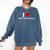 I LOVE BOOK RESTORATION Comfort Colors Sweatshirt Blue Jean I LOVE BOOK RESTORATION Comfort Colors Sweatshirt Blue Jean