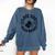Love God Drink Coffee Read Books Christian Book Lover Comfort Colors Sweatshirt Blue Jean