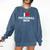 I Love Heart Fictional Men Simple Cute Books Reading Comfort Colors Sweatshirt Blue Jean