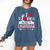 I Love Being A Librarian Library Book Valentine's Day Comfort Colors Sweatshirt Blue Jean