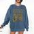 Loyal To The Shelf Knight Panther Book Lover Comfort Colors Sweatshirt Blue Jean