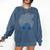 Being Maharashtrian Me Marathi Books Reader Premium Tri-Blend Comfort Colors Sweatshirt Blue Jean