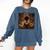 Melanin Afro Women Educated Reading Book History Comfort Colors Sweatshirt Blue Jean Melanin Afro Women Educated Reading Book History Comfort Colors Sweatshirt Blue Jean