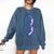 Millenial Nostalgia That S You Drew In Notebooks In School Comfort Colors Sweatshirt Blue Jean