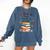 Nerdy Moms Raise Interesting Kids Books Science Comfort Colors Sweatshirt Blue Jean