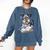 Nerdy Schnauzer Dog Book Lover Glasses Cute Pet For Men Women Kids Comfort Colors Sweatshirt Blue Jean