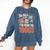 Be Nice To Me I'm From The 1900s Premium Comfort Colors Sweatshirt Blue Jean
