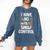I Have No Shelf Control Read Book Reading Librarian Comfort Colors Sweatshirt Blue Jean