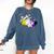 Non-Binary Book Lover Nonbinary Daisy LGBT Reading Pride Comfort Colors Sweatshirt Blue Jean Non-Binary Book Lover Nonbinary Daisy LGBT Reading Pride Comfort Colors Sweatshirt Blue Jean