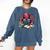 Octopus Reading Book Coffee Lover Bookaholic Bookworm Reader Comfort Colors Sweatshirt Blue Jean
