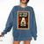 Off-Book On Point Theater Drama Comfort Colors Sweatshirt Blue Jean