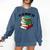 It Is Okay To Be a Grumpy Old Man Book Lover Premium Comfort Colors Sweatshirt Blue Jean