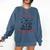 Oops I Got Another Book Boo Ghost Read Book Comfort Colors Sweatshirt Blue Jean