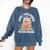 Owl You Need Is A Good Book Teacher Librarian Reading Comfort Colors Sweatshirt Blue Jean