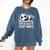 Panda Napping On Books Life’s Too Short To Skip Naps Comfort Colors Sweatshirt Blue Jean