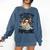 Papillon Dog Breed Life Is Better With Books And Papillons Comfort Colors Sweatshirt Blue Jean
