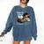 Please BePatient I'm From The 1900s Sarcastic Joke Comfort Colors Sweatshirt Blue Jean