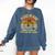 Please Be Kind I'm From The 1900s Penny Farthing Premium Comfort Colors Sweatshirt Blue Jean