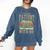 Please Be Patient With Me I'm From The 1900s Horse Comfort Colors Sweatshirt Blue Jean