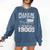 Please Be Patient I'm From The 1900s Men Women Comfort Colors Sweatshirt Blue Jean