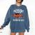 Please Be Patient With Me I'm From The 1900s Old School Comfort Colors Sweatshirt Blue Jean