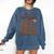 Please Be Patient With Me I'm From The 1900s Quote Comfort Colors Sweatshirt Blue Jean