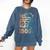 Please Be Patient With Me I'm From The 1900s Retro 90s Dad Premium Comfort Colors Sweatshirt Blue Jean