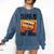 Please Be Patient With Me I'm From The 1900s Retro Birthday Comfort Colors Sweatshirt Blue Jean