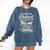 Please Be Patient With Me I'm From The 1900s Retro Comfort Colors Sweatshirt Blue Jean