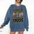 Please Be Patient I'm From The 1900s Retro Computer Comfort Colors Sweatshirt Blue Jean